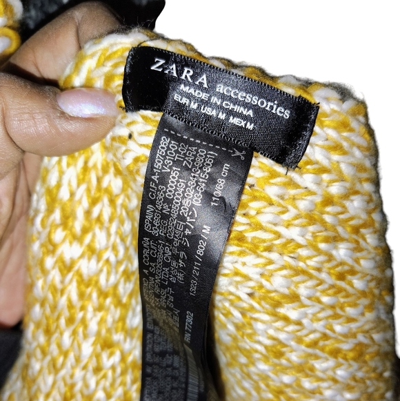 Zara Blanket Shawl Cape size Medium 46 - Picture 8 of 16